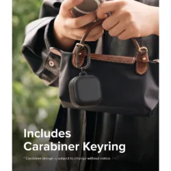 Ringke รุ่น Onyx Magnetic - เคส Galaxy Buds 4 Pro - สี Black