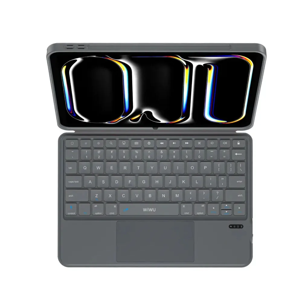 WiWU รุ่น Combo 3-in-1 Case - เคส iPad Air 13" (M3/M2) - สี Grey (EN) 3 WiWU รุ่น Combo 3-in-1 Case - เคส iPad Air 13" (M3/M2) - สี Grey (EN) - Image 3
