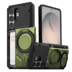 VRS รุ่น Damda Glide Hybrid - เคส Galaxy S26 Ultra - สี Tactical Olive