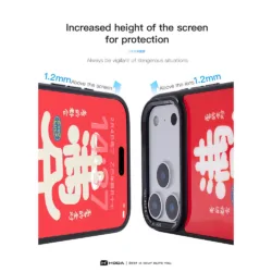 Hoda X Aoyao & Heibao รุ่น DIVERSE Case (MagSafe) - เคส iPhone 17 Pro Max - ลาย Good Luck (Black Mirror) 22 Hoda X Aoyao & Heibao รุ่น DIVERSE Case (MagSafe) - เคส iPhone 17 Pro Max - ลาย Good Luck (Black Mirror)