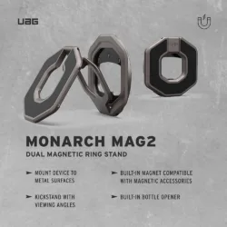 UAG รุ่น Monarch Mag2 Ring Stand - ขาตั้งแหวนแม่เหล็ก - สี Burnt Orange