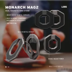 UAG รุ่น Monarch Mag2 Ring Stand - ขาตั้งแหวนแม่เหล็ก - สี Burnt Orange