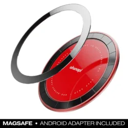 ohsnap! รุ่น SNAP GRIP 5.0 - แหวนติดหลังมือถือ - สี Cherry Noise