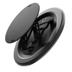 ohsnap! รุ่น SNAP GRIP 5.0 - แหวนติดหลังมือถือ - สี Boring Black