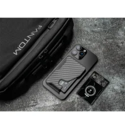 Fantom รุ่น Tracker Card (FindMy) - แผ่นการ์ดติดตามตำแหน่ง - สี Black