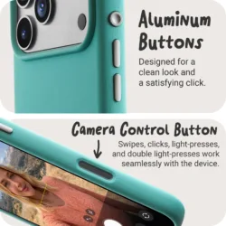 tineeOWL รุ่น DUNE X - เคส iPhone 17 Pro Max - สี Navy Blue