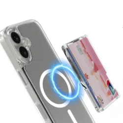 Simply Roar รุ่น Magnetic Clear Card Pocket Stand - ที่เก็บบัตรติดหลังมือถือ - สี Clear 8 Simply Roar รุ่น Magnetic Clear Card Pocket Stand - ที่เก็บบัตรติดหลังมือถือ - สี Clear