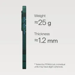 Pitaka รุ่น Flora in Grid Edge Case - เคส Galaxy S26 Ultra - สี Forest Dawn 16 Pitaka รุ่น Flora in Grid Edge Case - เคส Galaxy S26 Ultra - สี Forest Dawn