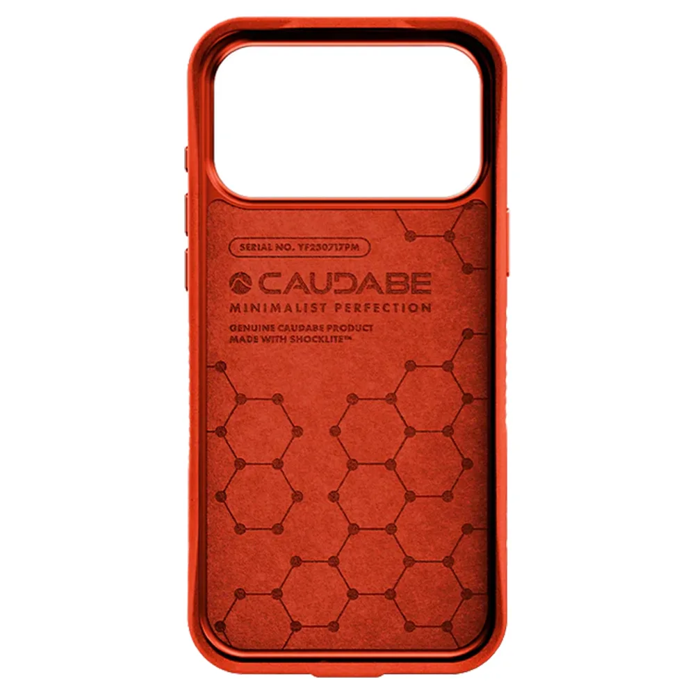 Caudabe รุ่น Paragon (Open) - เคส iPhone 17 Pro - สี Ember 3 Caudabe รุ่น Paragon (Open) - เคส iPhone 17 Pro - สี Ember - Image 3