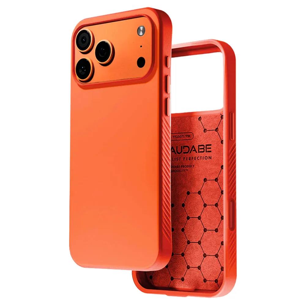 Caudabe รุ่น Paragon (Open) - เคส iPhone 17 Pro - สี Ember 2 Caudabe รุ่น Paragon (Open) - เคส iPhone 17 Pro - สี Ember - Image 2