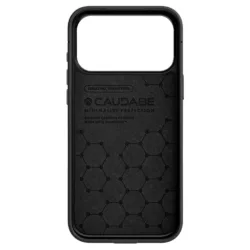 Caudabe รุ่น Sheath (Open) - เคส iPhone 17 Pro - สี Black 14 Caudabe รุ่น Sheath (Open) - เคส iPhone 17 Pro - สี Black