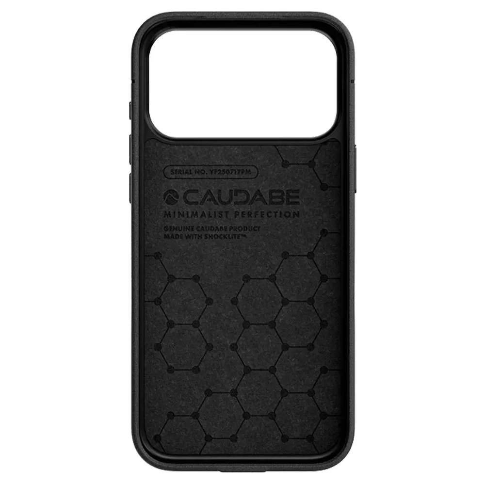 Caudabe รุ่น Sheath (Open) - เคส iPhone 17 Pro - สี Black 3 Caudabe รุ่น Sheath (Open) - เคส iPhone 17 Pro - สี Black - Image 3