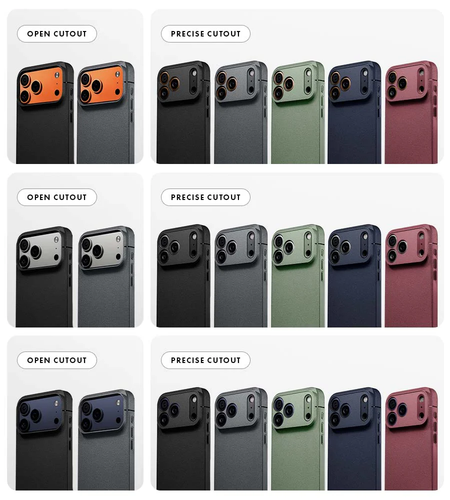 Caudabe รุ่น Paragon (Open) - เคส iPhone 17 Pro Max - สี Midnight 7 Caudabe รุ่น Paragon (Open) - เคส iPhone 17 Pro Max - สี Midnight - Image 7