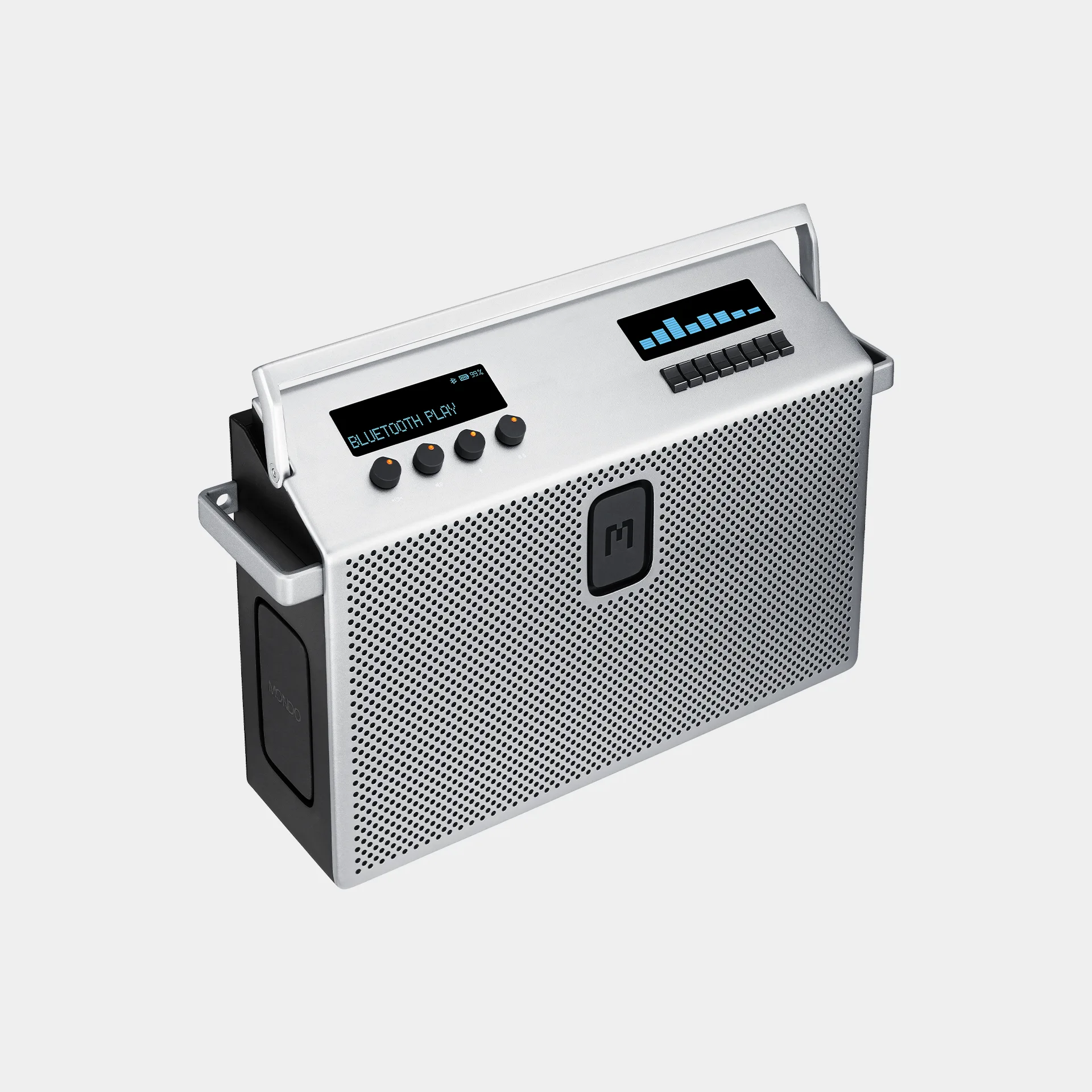 Mondo รุ่น Speaker (Large) - ลำโพงบลูทูธ - สี Metal gray 2 Mondo รุ่น Speaker (Large) - ลำโพงบลูทูธ - สี Metal gray - Image 2