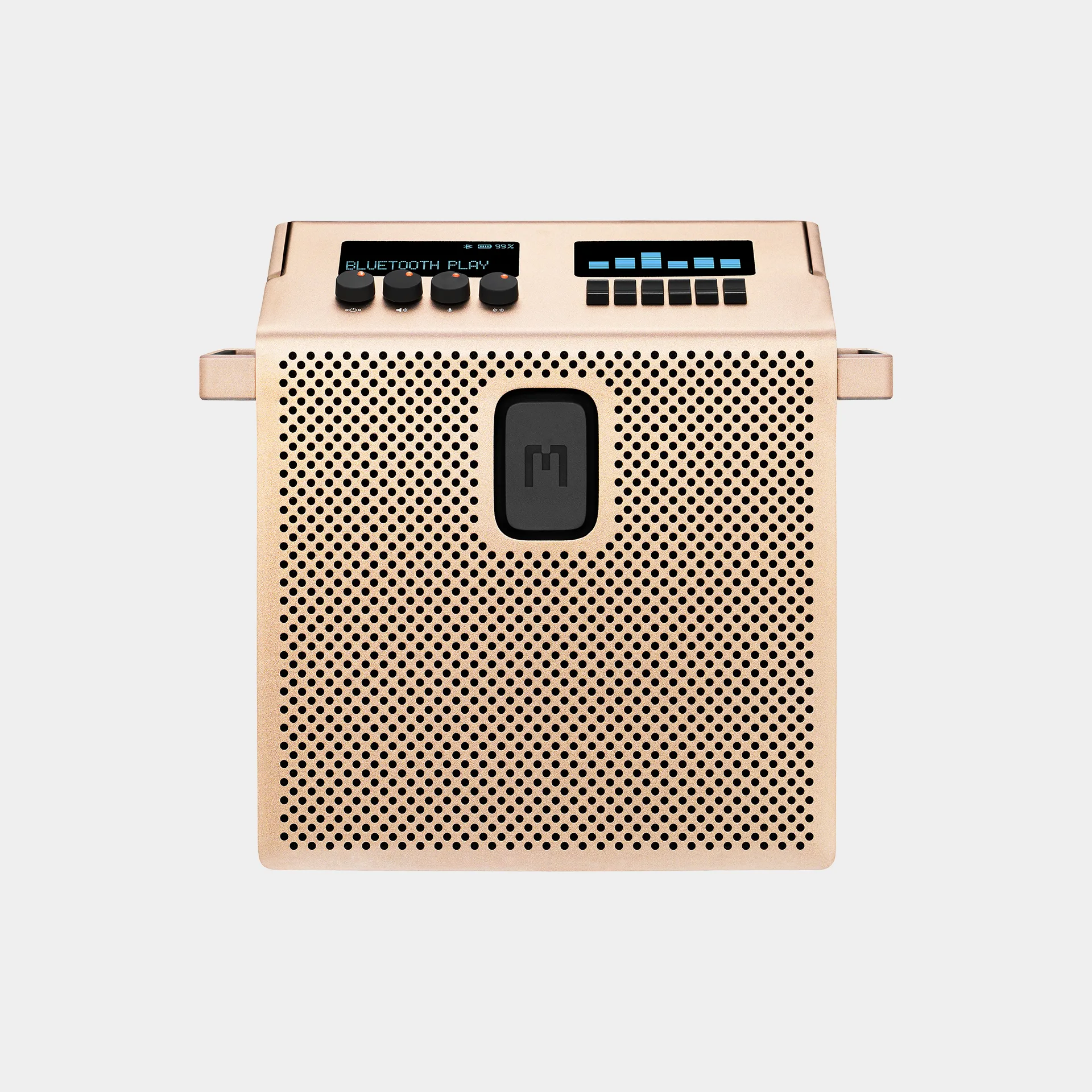 Mondo รุ่น Speaker (Medium) - ลำโพงบลูทูธ - สี Brass 2 Mondo รุ่น Speaker (Medium) - ลำโพงบลูทูธ - สี Brass - Image 2