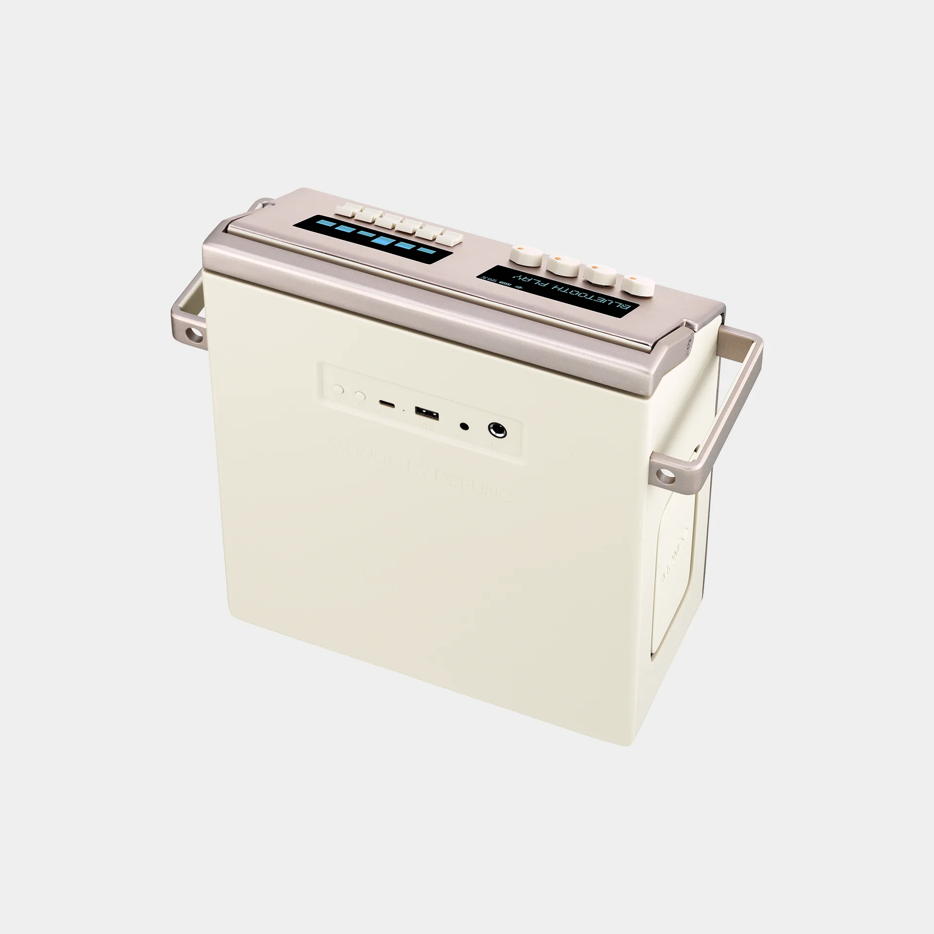 Mondo รุ่น Speaker (Medium) - ลำโพงบลูทูธ - สี Greige 4 Mondo รุ่น Speaker (Medium) - ลำโพงบลูทูธ - สี Greige - Image 4