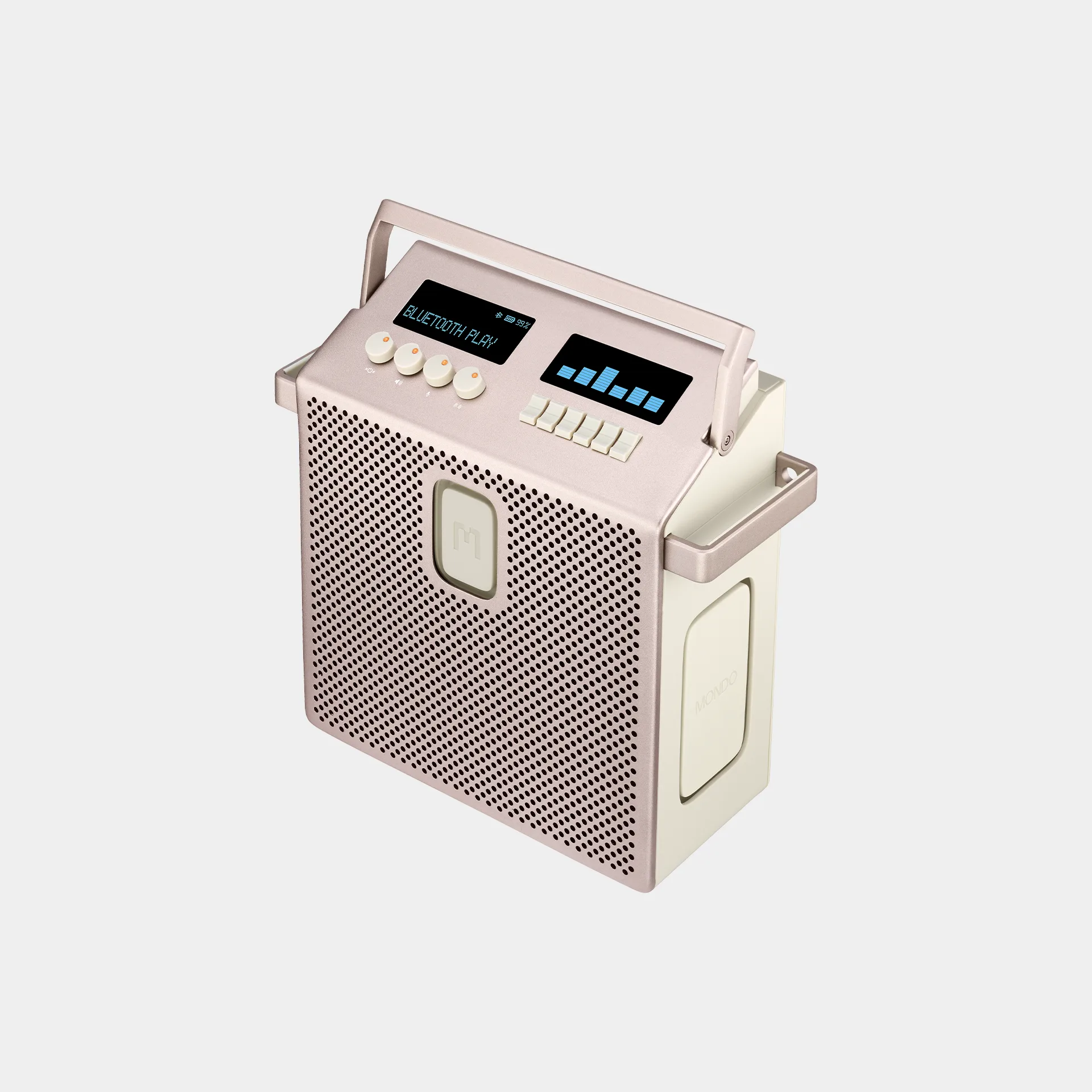 Mondo รุ่น Speaker (Medium) - ลำโพงบลูทูธ - สี Greige 3 Mondo รุ่น Speaker (Medium) - ลำโพงบลูทูธ - สี Greige - Image 3