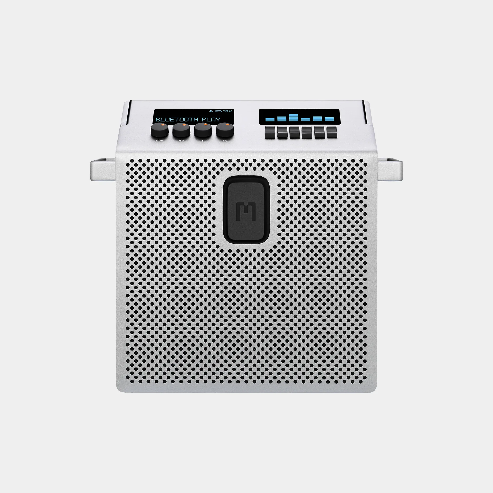 Mondo รุ่น Speaker (Medium) - ลำโพงบลูทูธ - สี Metal gray 2 Mondo รุ่น Speaker (Medium) - ลำโพงบลูทูธ - สี Metal gray - Image 2