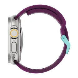 UAG รุ่น Civilian - สายนาฬิกา Apple Watch 42/44/45/46/49mm - สี Deep Purple Synth/Aqua