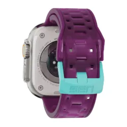 UAG รุ่น Civilian - สายนาฬิกา Apple Watch 42/44/45/46/49mm - สี Deep Purple Synth/Aqua