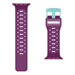 UAG รุ่น Civilian - สายนาฬิกา Apple Watch 42/44/45/46/49mm - สี Deep Purple Synth/Aqua
