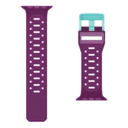 UAG รุ่น Civilian - สายนาฬิกา Apple Watch 42/44/45/46/49mm - สี Deep Purple Synth/Aqua