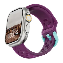 UAG รุ่น Civilian - สายนาฬิกา Apple Watch 42/44/45/46/49mm - สี Deep Purple Synth/Aqua