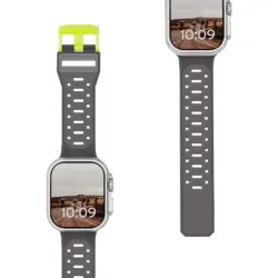 UAG รุ่น Civilian - สายนาฬิกา Apple Watch 42/44/45/46/49mm - สี Smoke/Active Neon