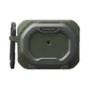 UAG รุ่น Monarch - เคส AirPods Pro 3 - สี Olive Drab/Silver