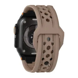 UAG รุ่น Monarch - สายนาฬิกา Apple Watch 42/44/45/49mm - สี Dark Earth/Black Titanium 16 UAG รุ่น Monarch - สายนาฬิกา Apple Watch 42/44/45/49mm - สี Dark Earth/Black Titanium
