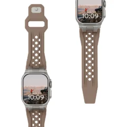 UAG รุ่น Monarch - สายนาฬิกา Apple Watch 42/44/45/49mm - สี Dark Earth/Titanium
