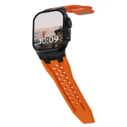 UAG รุ่น Monarch - สายนาฬิกา Apple Watch 42/44/45/49mm - สี Orange/Black Titanium 20 UAG รุ่น Monarch - สายนาฬิกา Apple Watch 42/44/45/49mm - สี Orange/Black Titanium