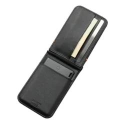 UAG รุ่น Metropolis Wallet with Tracker Card - ที่เก็บบัตรติดหลังมือถือ - สี Kevlar Black