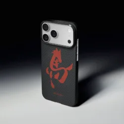 Pitaka รุ่น Ink Horse Painting Edge Case (PitaTap™) - เคส iPhone 17 Pro - สี Ink Rhythm 17 Pitaka รุ่น Ink Horse Painting Edge Case (PitaTap™) - เคส iPhone 17 Pro - สี Ink Rhythm