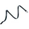 GRAMS(28) รุ่น Leather Lanyard (12mm) - สายสะพายเสริม - สี Navy Blue Pebbled
