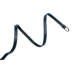 GRAMS(28) รุ่น Leather Lanyard (12mm) - สายสะพายเสริม - สี Navy Blue Pebbled