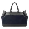GRAMS(28) รุ่น 184 Weekender Tote - กระเป๋าโท้ท - สี Black Pebbled