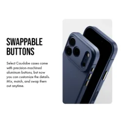 Caudabe Button ปุ่มกดเคสรุ่น Paragon (IP17/ 17 Pro) & Sheath (IP17 / Air)