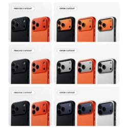 Caudabe รุ่น Paragon (Open) - เคส iPhone 17 Pro - สี Ember 11 Caudabe รุ่น Paragon (Open) - เคส iPhone 17 Pro - สี Ember