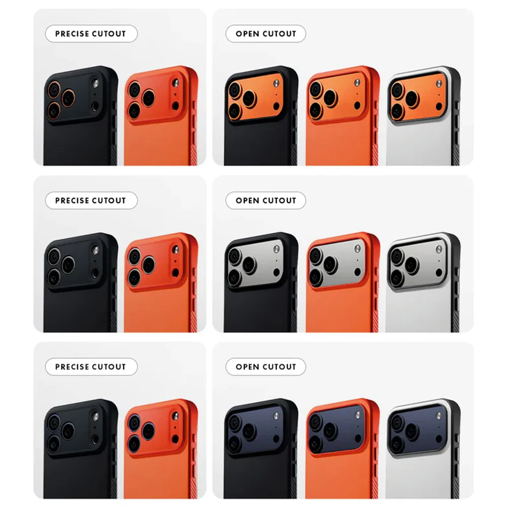 Caudabe รุ่น Paragon (Open) - เคส iPhone 17 Pro - สี Ember 6 Caudabe รุ่น Paragon (Open) - เคส iPhone 17 Pro - สี Ember - Image 6