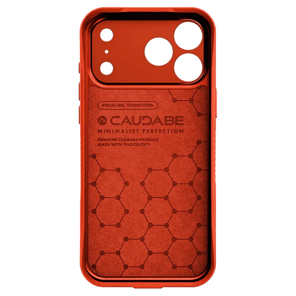 Caudabe รุ่น Paragon (Precise) - เคส iPhone 17 Pro Max - สี Ember 3 Caudabe รุ่น Paragon (Precise) - เคส iPhone 17 Pro Max - สี Ember - Image 3
