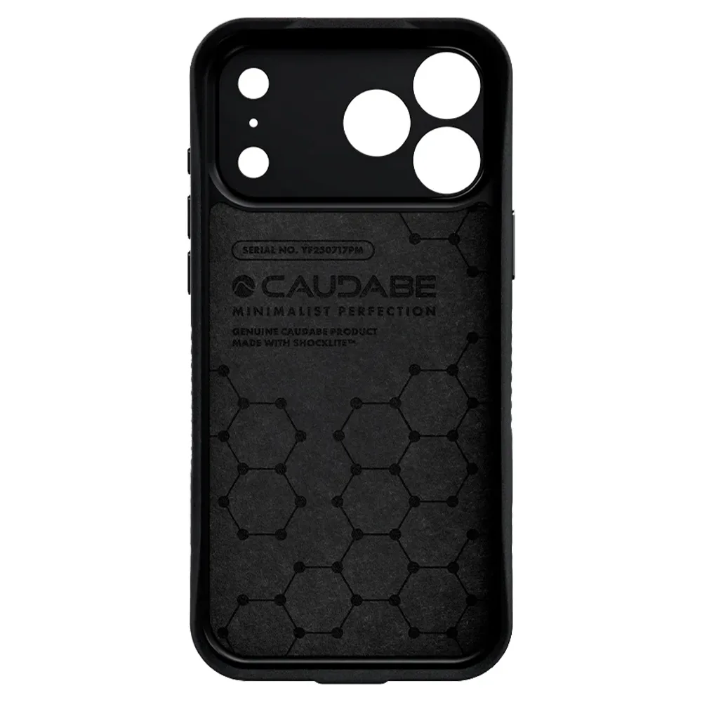 Caudabe รุ่น Paragon (Precise) - เคส iPhone 17 Pro Max - สี Midnight 3 Caudabe รุ่น Paragon (Precise) - เคส iPhone 17 Pro Max - สี Midnight - Image 3