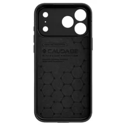 Caudabe รุ่น Sheath (Precise) - เคส iPhone 17 Pro Max - สี Black