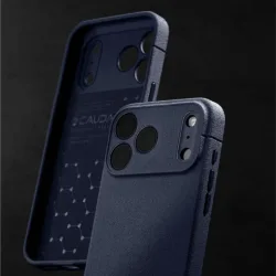 Caudabe รุ่น Sheath (Precise) - เคส iPhone 17 Pro - สี Celestial Blue