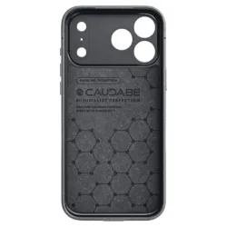 Caudabe รุ่น Sheath (Precise) - เคส iPhone 17 Pro - สี Gray