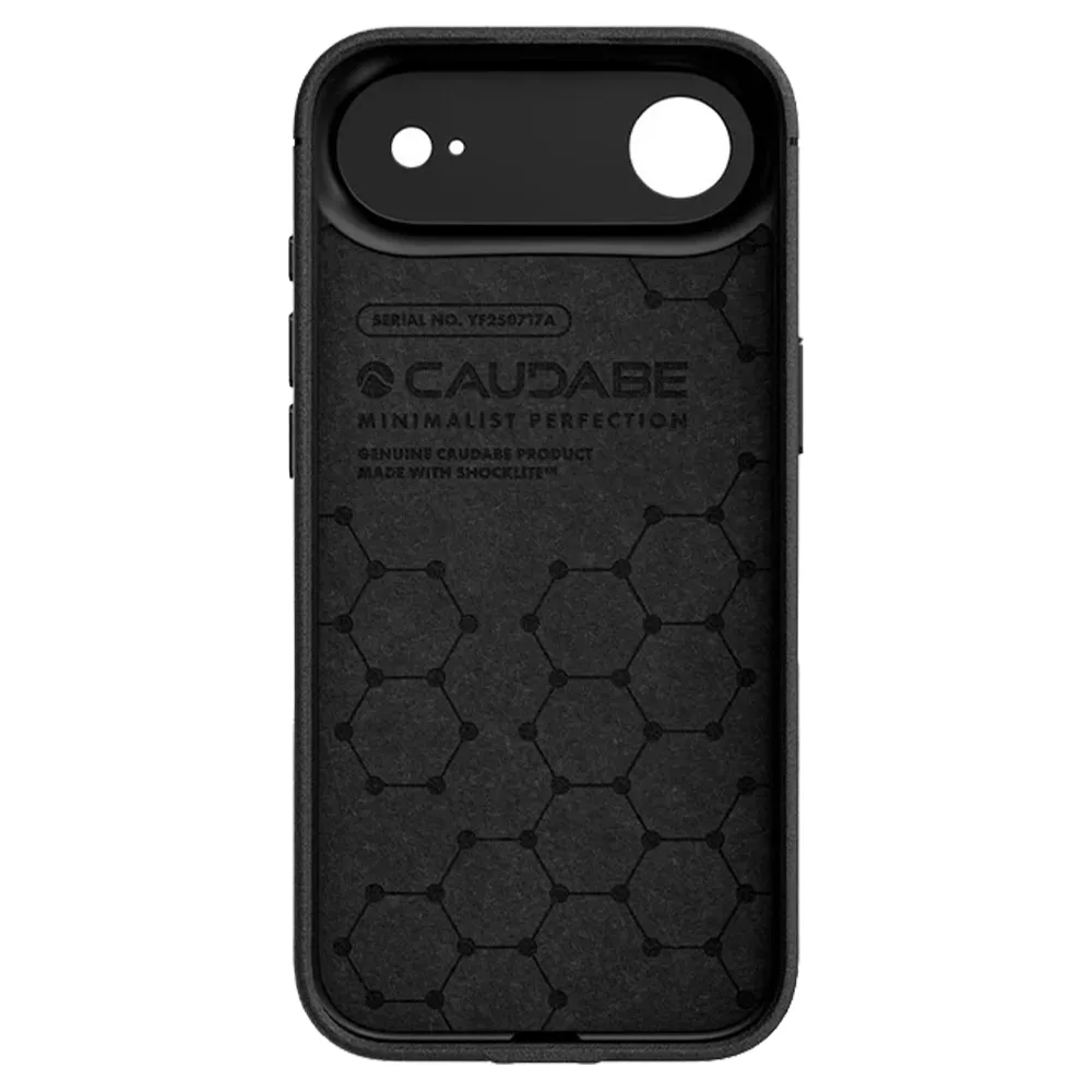 Caudabe รุ่น Sheath - เคส iPhone Air - สี Black 3 Caudabe รุ่น Sheath - เคส iPhone Air - สี Black - Image 3