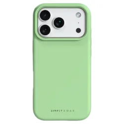 Simply Roar รุ่น Cloud Skin Silicone - เคส iPhone 17 Pro Max - สี Light Green