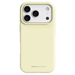 Simply Roar รุ่น Cloud Skin Silicone - เคส iPhone 17 Pro Max - สี Light Yellow