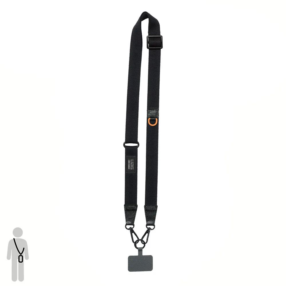 UAG รุ่น Scout Crossbody Lanyard - สายคล้อง - สี Black 1 UAG รุ่น Scout Crossbody Lanyard - สายคล้อง - สี Black