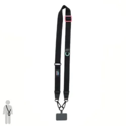 UAG รุ่น Scout Crossbody Lanyard - สายคล้อง - สี Black/Synth